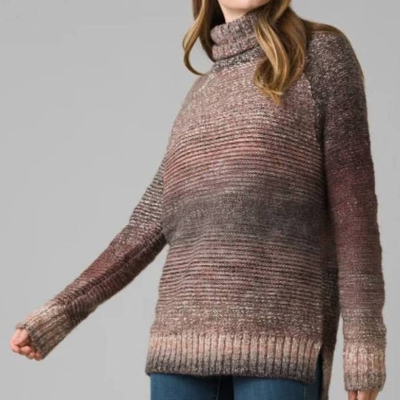 🍁PRANA🍁 Autum Rein Sweater Tunio cozy, warm sweater, turtleneck - Picture 13 of 14